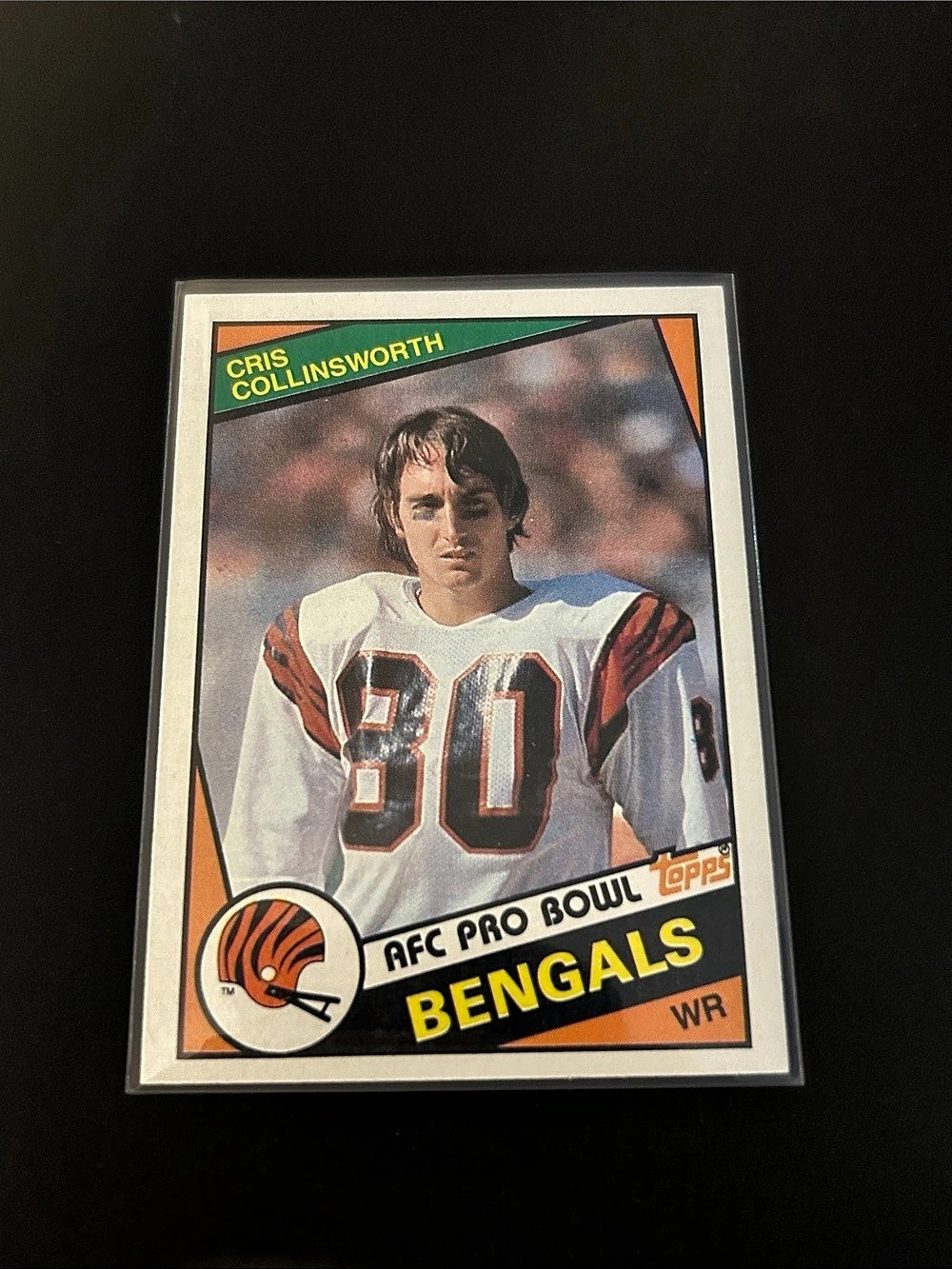 Topps Cris Collinsworth #80 Football Trading Card